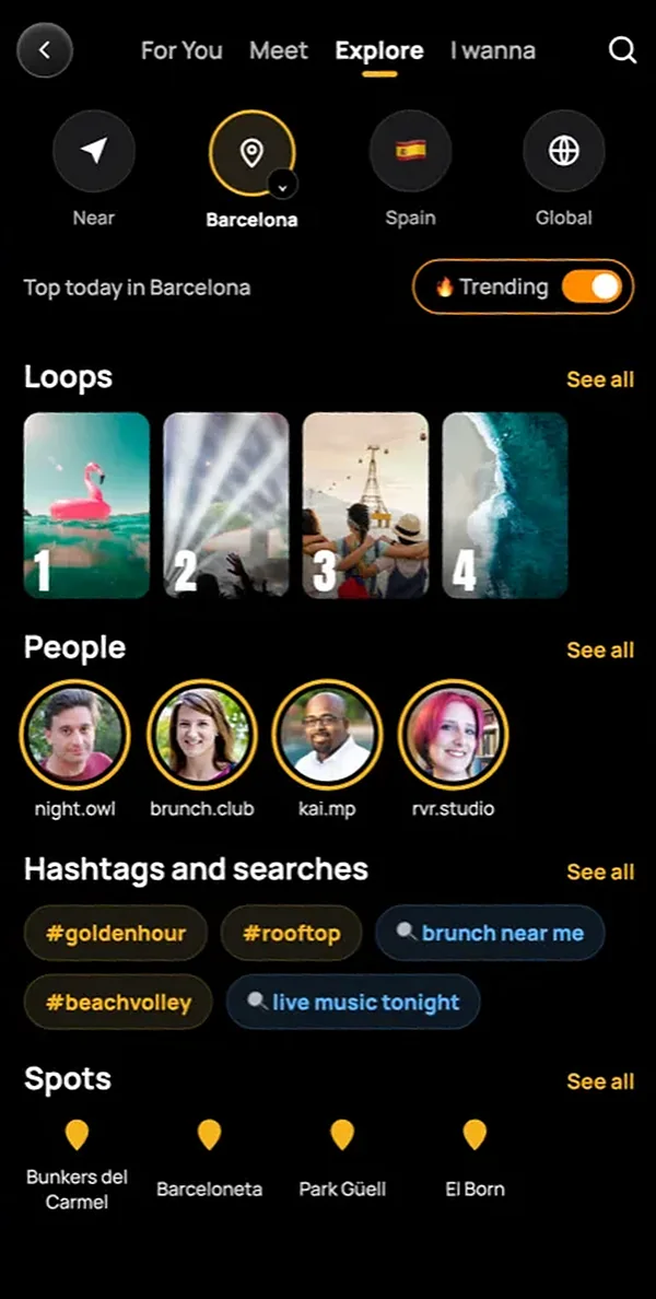 App screenshot